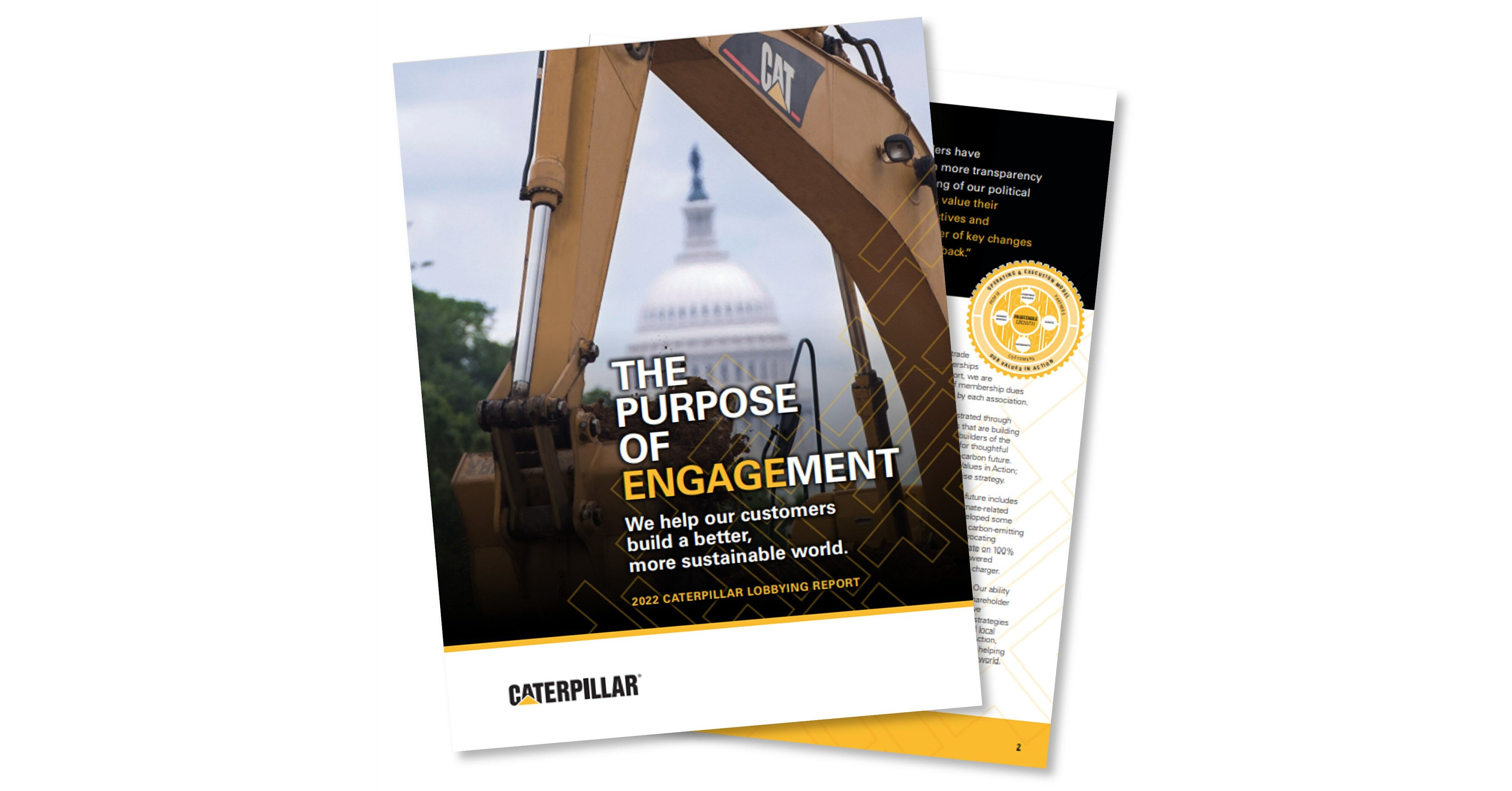 Inaugural Caterpillar 2022 Lobbying Report Highlights Political and Advocacy Efforts That Help Advance Enterprise Strategy