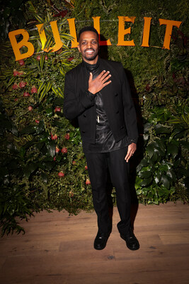 J Ivy attends “A Toast To The Times” premier by Bulleit Frontier Whiskey