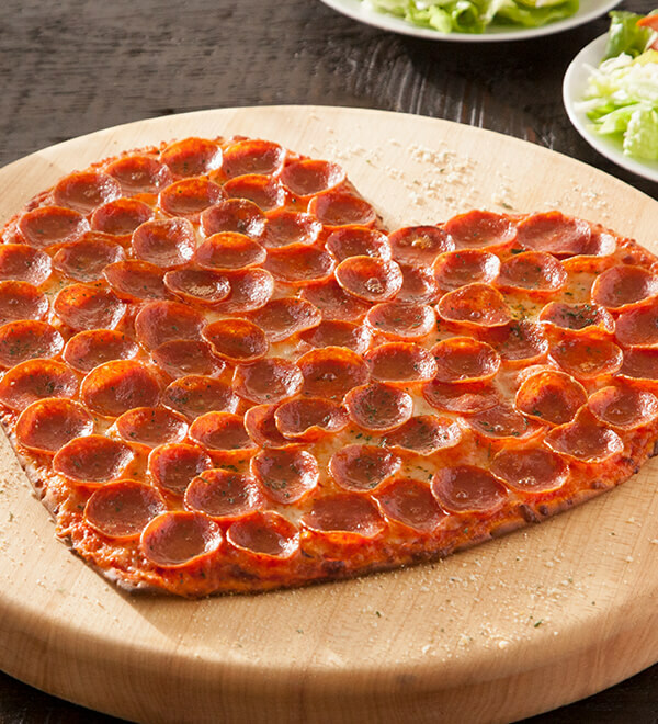Donatos heart shaped pizzas are back in all traditional restaurants from February 6-14.