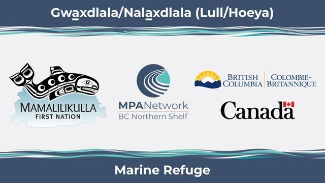 Gwaxdlala/Nalaxdlala Marine Refuge (CNW Group/Fisheries and Oceans (DFO) Canada)