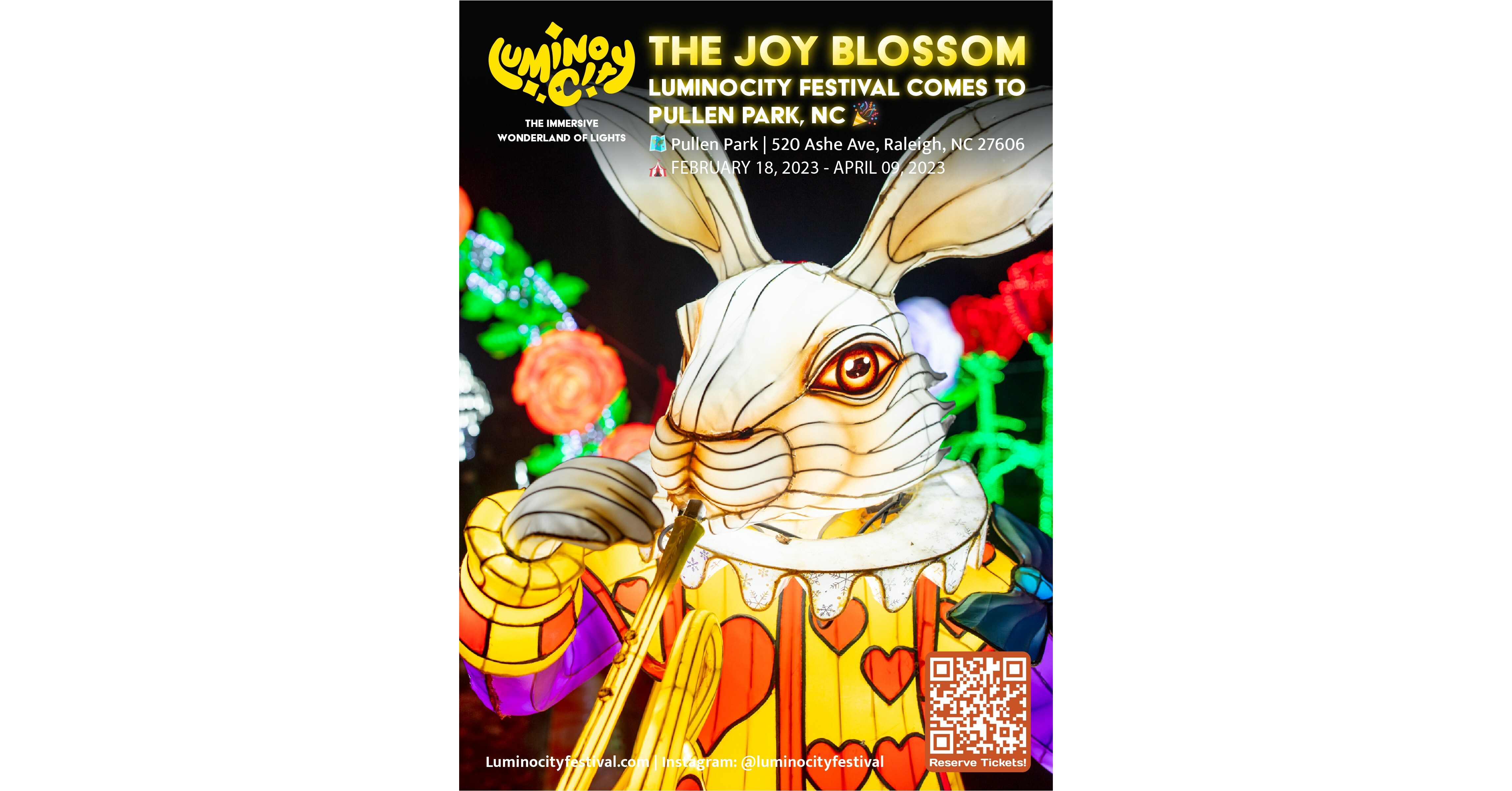 LuminoCity Festival Comes To Raleigh This Spring