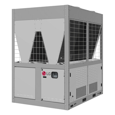 LG's Inverter Scroll Heat Pump Chiller raises the standard in the air-cooled chiller equipment category. It is designed for cooling and or heating in both comfort and process applications.