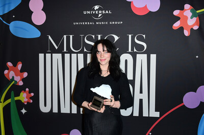 LOS ANGELES, CALIFORNIA - FEBRUARY 04: Billie Eilish attends Sir Lucian Grainge’s 2023 Artist Showcase, Presented By Merz Aesthestics’ Xperience+ and Coke Studio” at Milk Studios Los Angeles on February 04, 2023 in Los Angeles, California. (Photo by Vivien Killilea/Getty Images for Universal Music Group)