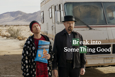 PopCorners® first Super Bowl campaign reimagines “Breaking Bad” TV series to Break Into Something Good™ – the wholesome snacking business.