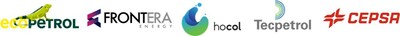 Ecopetrol, Frontera Energy, Hocol, Tecpetrol and Cepsa Logo (CNW Group/Frontera Energy Corporation)