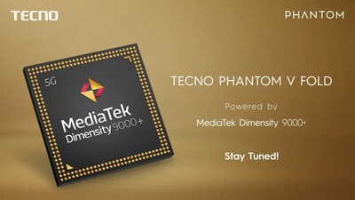 PHANTOM V Fold is the worldâ€™s first left-right foldable smartphone to be equipped with MediaTek Dimensity 9000+ processor.