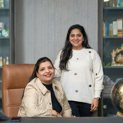 Bringing their passion for healthy skincare to life, Nitika and Niti, the mother-and-daughter-in-law duo behind Organic Kitchen, share a moment as they launch their innovative brand.