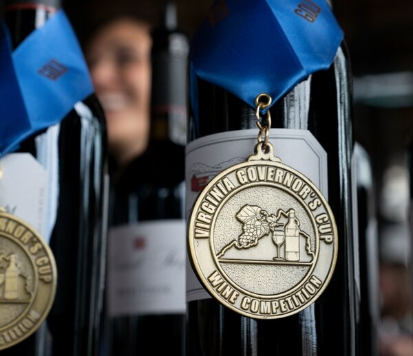 Virginia Wineries Association Announces Virginia Governor's Cup Gold Medalists.