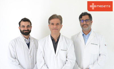 Dr. Gagan Gautam (center) and team