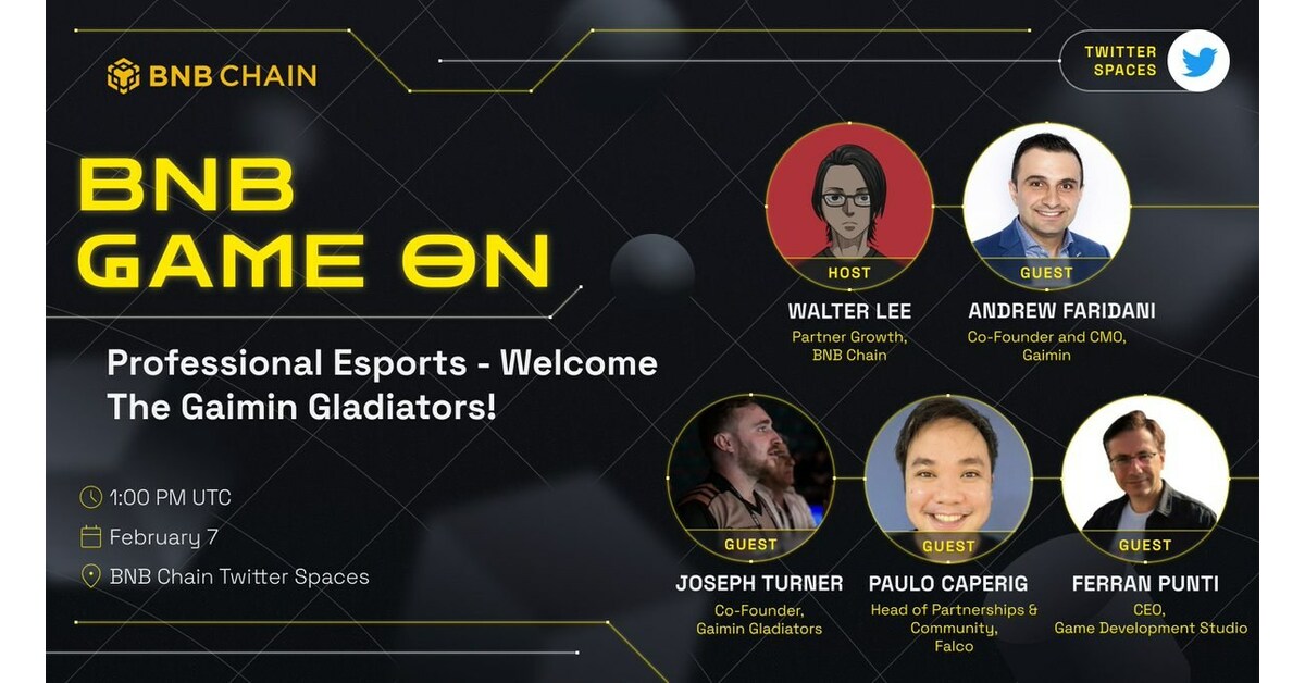 GAIMIN and BNB Chain AMA to bolster Web3 esports Growth Initiatives.