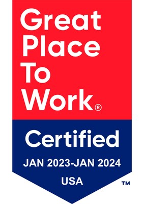 Great Place to Work Certified Jan 2023 - Jan 2024