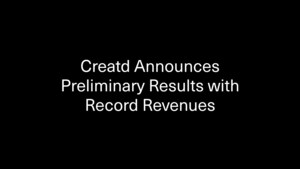 Creatd, Inc. Announces Record Preliminary Gross Revenues for FY 2022