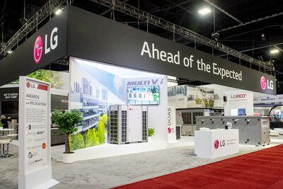 LG strengthens position in global HVAC market with expanded portfolio at AHR 2023 (PRNewsfoto/LG Electronics, Inc.)