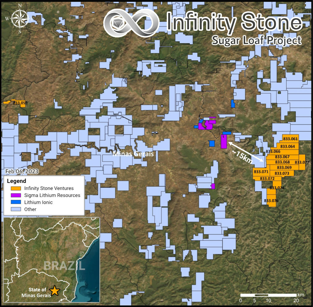 Figure 1: Sugar Loaf Project Area Map Figure 1: Sugar Loaf Project Area Map