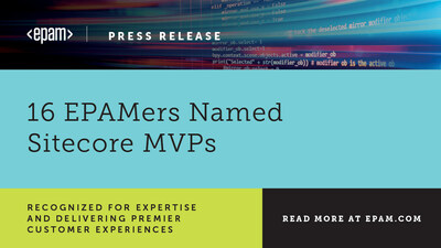 16 EPAM Employees Named Sitecore MVPs