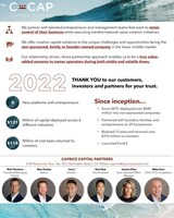 Caprice Capital - 2022 Year in Review