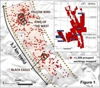 Second New Gold Discovery Mineral Mountain Records Multiple High Grade Grab Samples Up to 138 GPT Au Along a Mineralized BIF 3.7 km Long