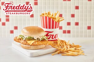 Freddy's new Deluxe Crispy Fish Sandwich and Birthday Cake Shake now available for a limited time