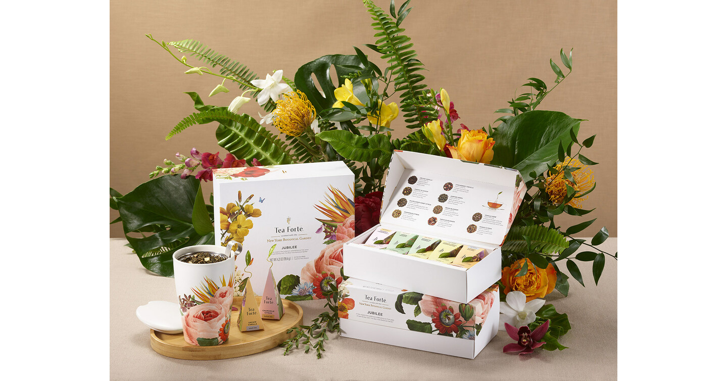 INTRODUCING JUBILEE FROM TEA FORTÉ