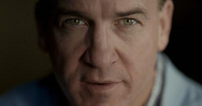 Still from teaser spot (titled Beautiful Bean Tryouts) previewing Bush’s Beans Big Game ad creative with Peyton Manning.