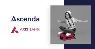 Axis Bank, Indiaâ€™s third largest private sector bank, partners with Ascenda to produce a unique proposition for their innovative new rewards program. (PRNewsfoto/Ascenda)