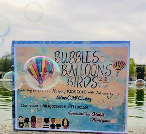 Dr. Mary McCluskey, CORE Team Up to Donate 'Bubbles, Balloons and Birds' Books to Ukrainians Affected by the War