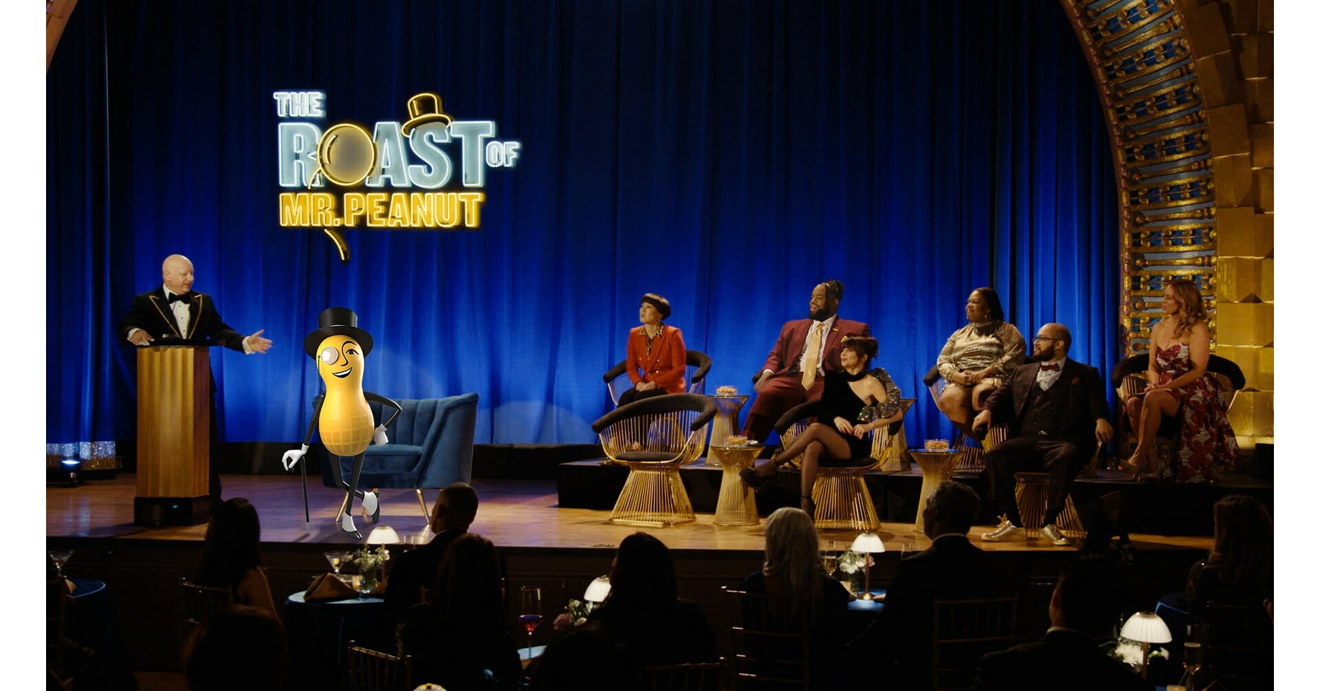 Things Get Heated in The Roast of MR. PEANUT® Game Day Ad