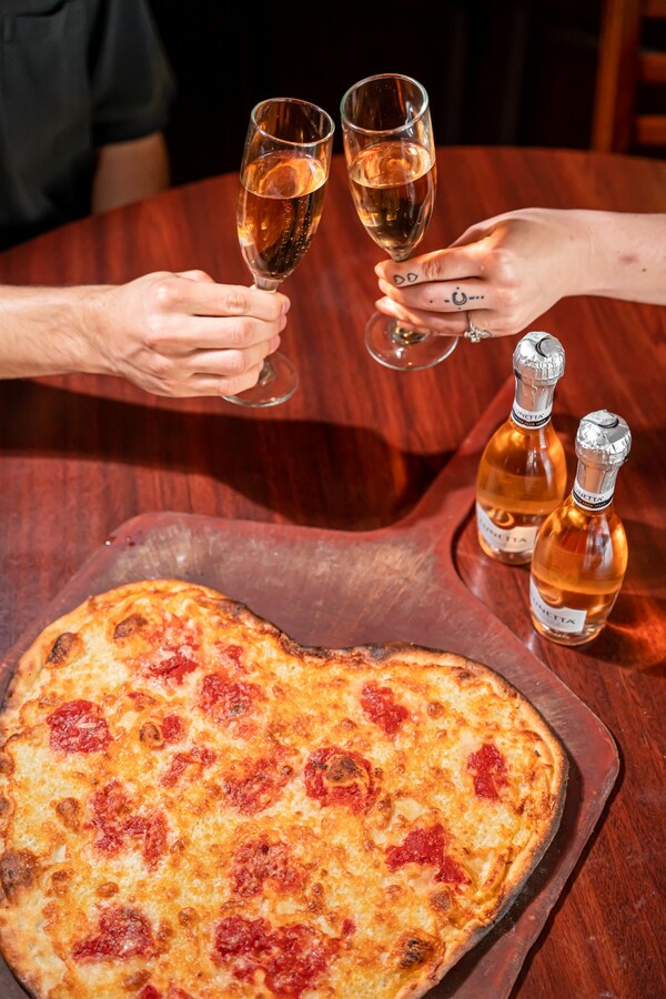 Valentine's Day Offer by Anthony's Coal Fired Pizza & Wings