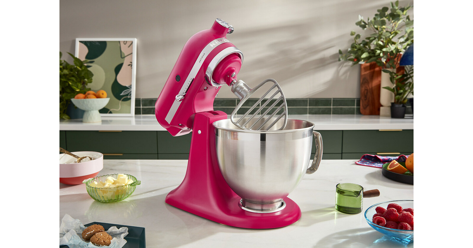 Designing Optimism with KitchenAid Brand Color of the Year 'Hibiscus