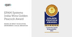 EPAM Systems India Wins Golden Peacock Award for CSR Programs