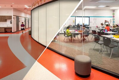 Switchable glass walls give classrooms the ability to transition from open and connected to private and secure in a fraction of a second. This keeps schools looking bigger and brighter while adding an invisible layer of security. 

Smart glass can even double as a whiteboard or rear projection screen when switched to opaque. (CNW Group/Smart Glass Country)