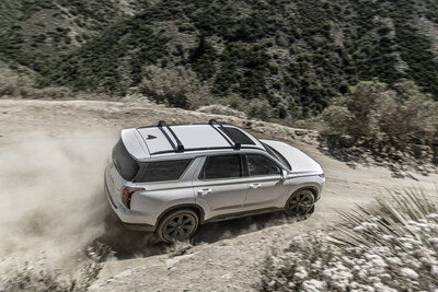 The Hyundai Palisade is photographed in Santiago, Calif., on June 16, 2022.