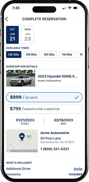 Screengrab of Hyundai Evolve+ on a mobile phone.(iii)