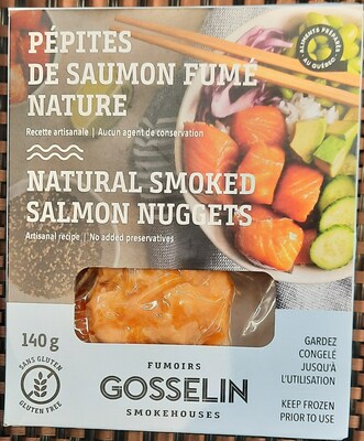 Pépites de saumon fumé nature (Groupe CNW/Ministère de l'Agriculture, des Pêcheries et de l'Alimentation)