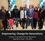 CITIZENS TRUST BANK TEAMS UP WITH OPERATION HOPE TO SUPPORT CONSUMERS AND BUSINESSES IN MANAGING THEIR FINANCIAL HEALTH