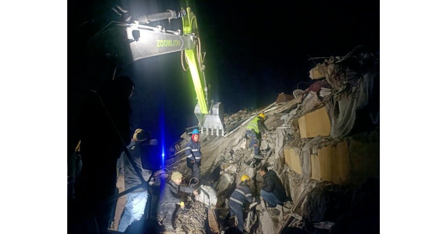 20+people rescued in Turkey, Zoomlion is on the way