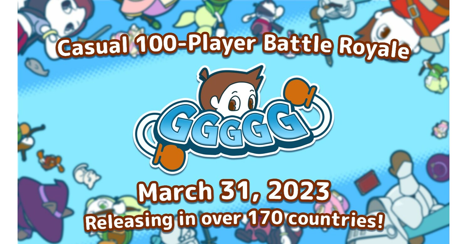 Casual 100-Player Battle Royale Game GGGGG Releasing in over 170