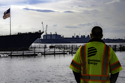 SMC’s Head of Marine Operations visits Dominion Energy’s facilities at Lambert Point, USA. (PRNewsfoto/OEG Offshore)