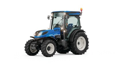The T4.120F tractor from New Holland.