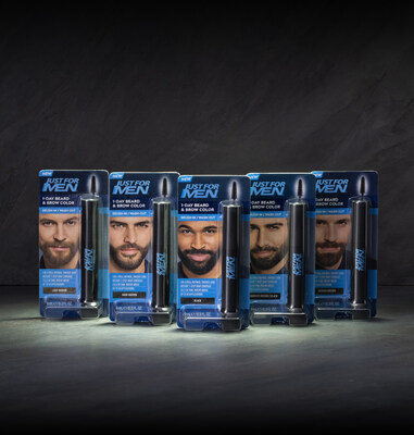Just For Men 1-Day Beard and Brow Color Shade Range