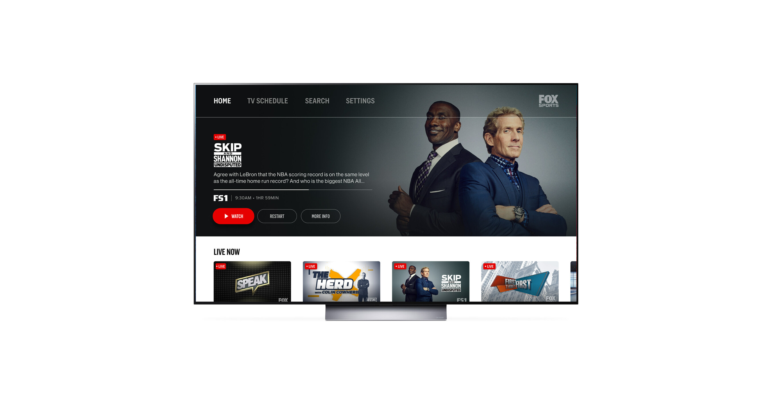 How To Get Fox Sports App On Lg Tv