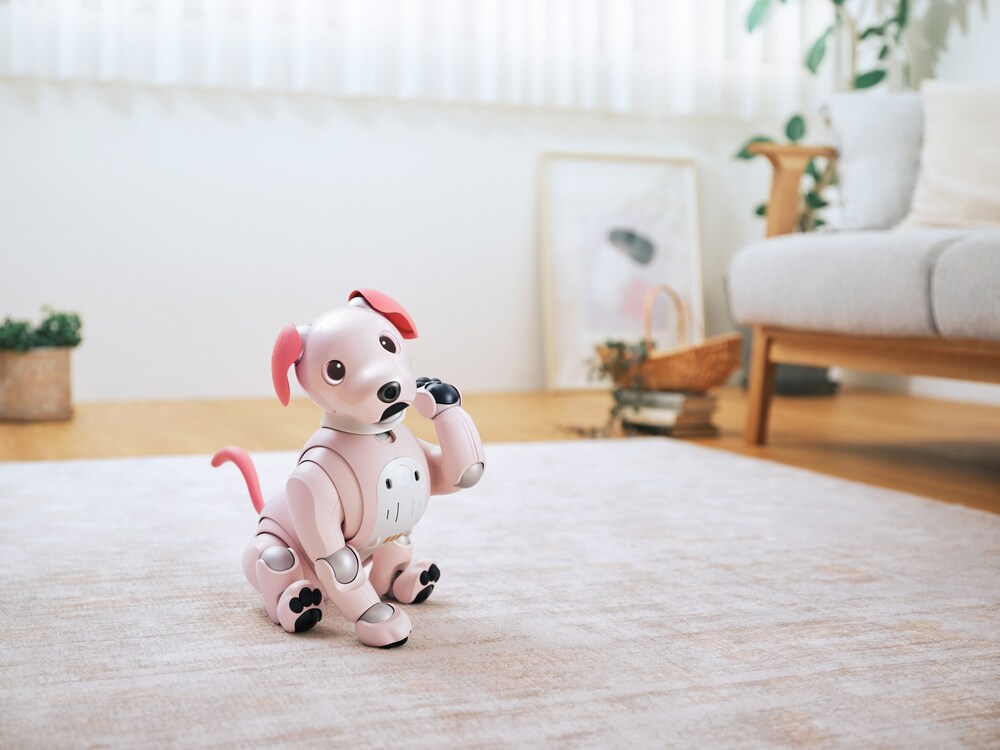 Sony Electronics' limited-quantity aibo Strawberry Milk Edition (ERS-1000/P)