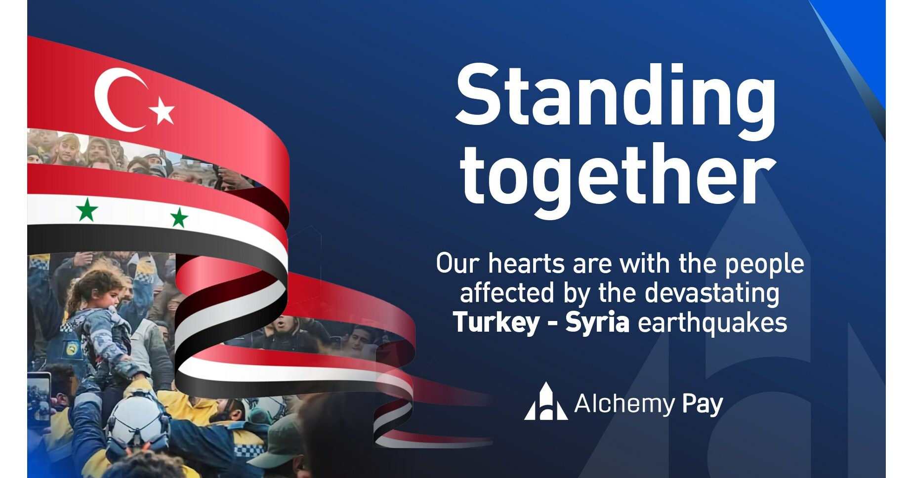 Alchemy Pay Supports Turkey Earthquake Relief Efforts