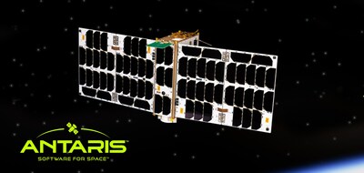 Photograph of JANUS-1 demonstration satellite, the world's first built on the Antaris software platform.
