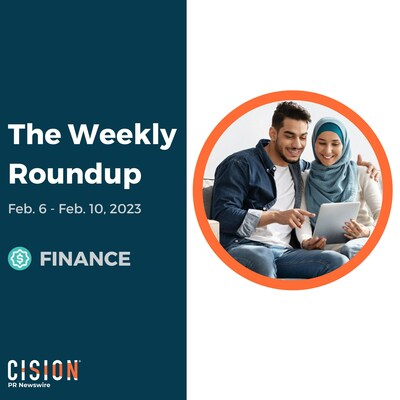 PR Newswire Weekly Finance Press Release Roundup, Feb. 6-10, 2023. Photo provided by New American Funding. https://prn.to/3RM9NJq
