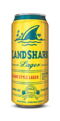 LandShark Lager 473mL Can (CNW Group/Waterloo Brewing Ltd.)