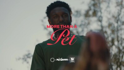 Football player and pet parent Chris Godwin joins Hill's Pet Nutrition and PetSmart in the MVPets campaign to raise awareness of Pet Adoption