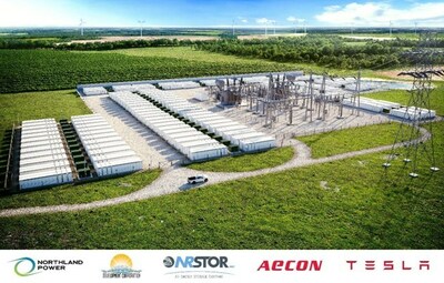 Governments of Canada and Ontario Working Together to Build Largest Electricity Battery Storage Project in Canada (CNW Group/Natural Resources Canada)