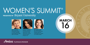 Beverly Johnson, Sally Helgesen, and Darria Long Gillespie, MD, MBA deliver keynotes at Bryant University's 26th Women's Summit®