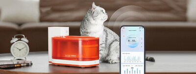 Caremi Mobile Smart Pet Water Fountain from PAWAii